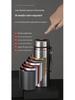 304 Stainless Steel Large-Capacity Insulated Water Cup with Smart Temperature Display and Handle