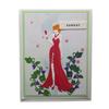 Ladies Drinking Frame Metal Silvery Stencil Embossing Cutting Dies For Diy Scrapbooking Paper Album Cards Making