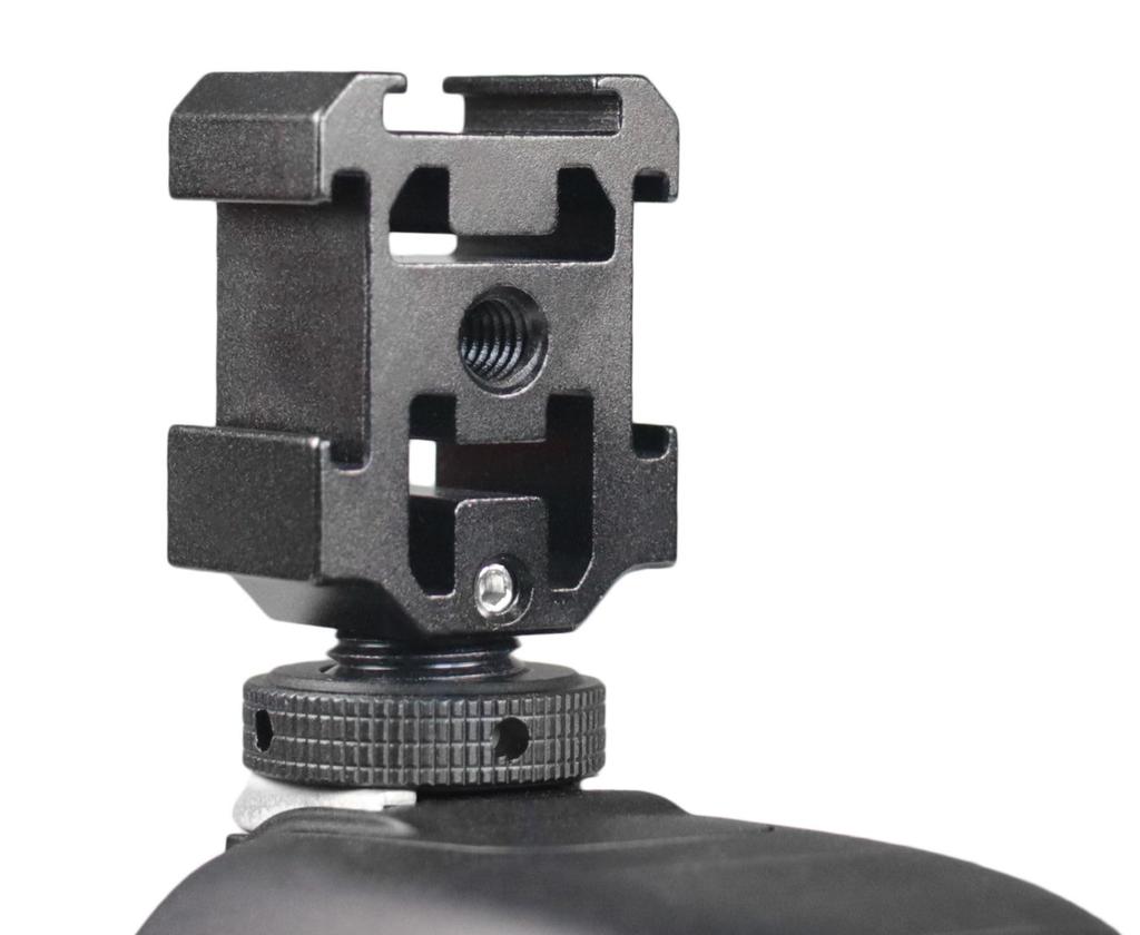3 Cold Shoe Mount Adapter Hot Shoe Screw with Tripod Camera Photography Photography Support Device with Shoe Mount Hole & 1/4" Hole, Accessory,