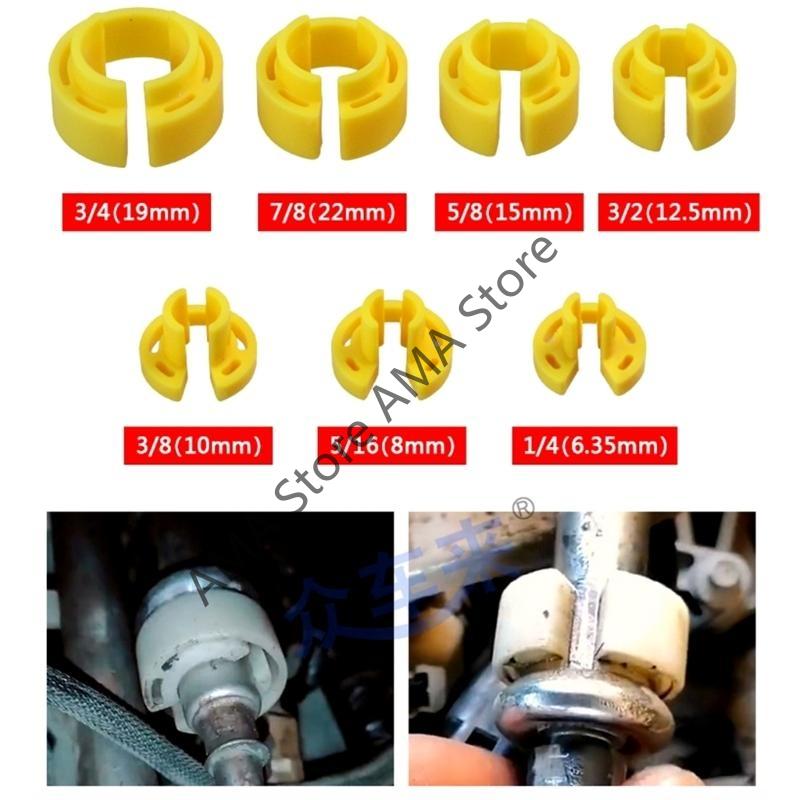 16 Stück Kraftstoffleitung Entfernungswerkzeug Ersatz Auto Kraftstoffleitung Abgewinkeltes Trennset Werkzeug Klimaanlagenölleitung Schnellentfernungswerkzeug