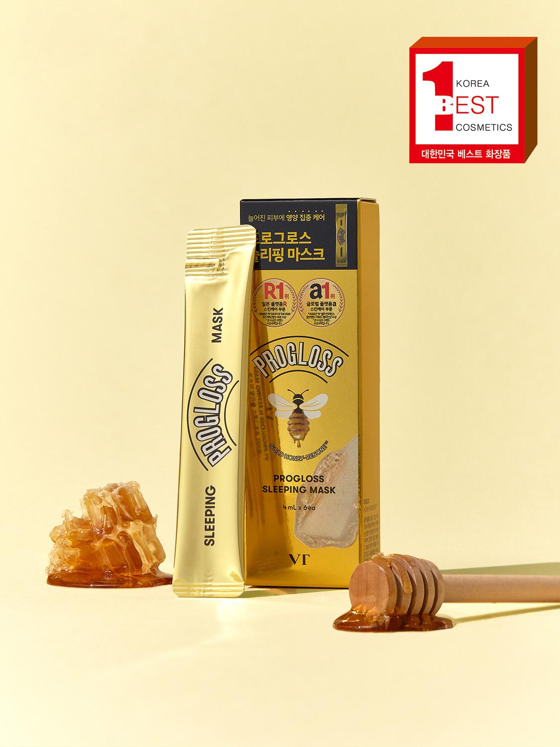 VT Progloss Sleeping Mask Pack (6 x 4ml) 1ea