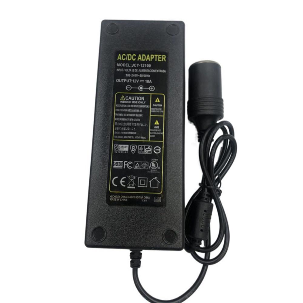 120W Car Inverter AC 100V 220V To DC 12V 10A Car Cigarette Lighter Converter Power Adapter Voltage Transformer Socket Cleaner