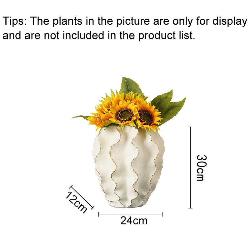 Ceramic Vase Simulation Fruit Storage Jar Flower Pots Decorative Floral Flower Arrangement Porcelain Vases Nordic Home Decor