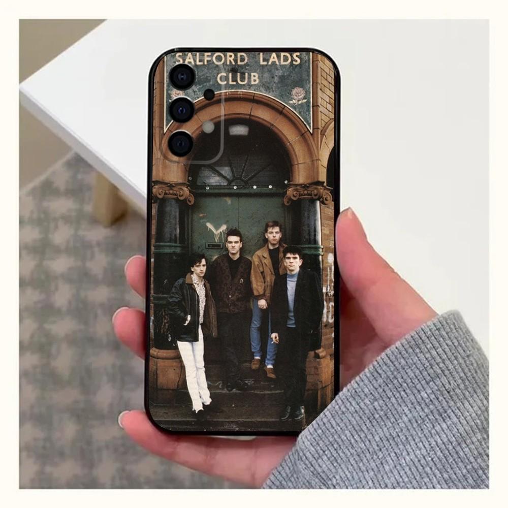 Band The S-Smiths Phone Case For Samsung Galaxy A20,A21s,A22,A31,A32,A52,A53,A72,73,A80,A91 Soft Black Cover