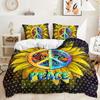 3D Sunflower Bedding Set Animal Duvet Cover Pillowcase 2/3 Pieces Soft Home Textile AU/DE/ES/EU Full Size Home Decoration Holiday Gift