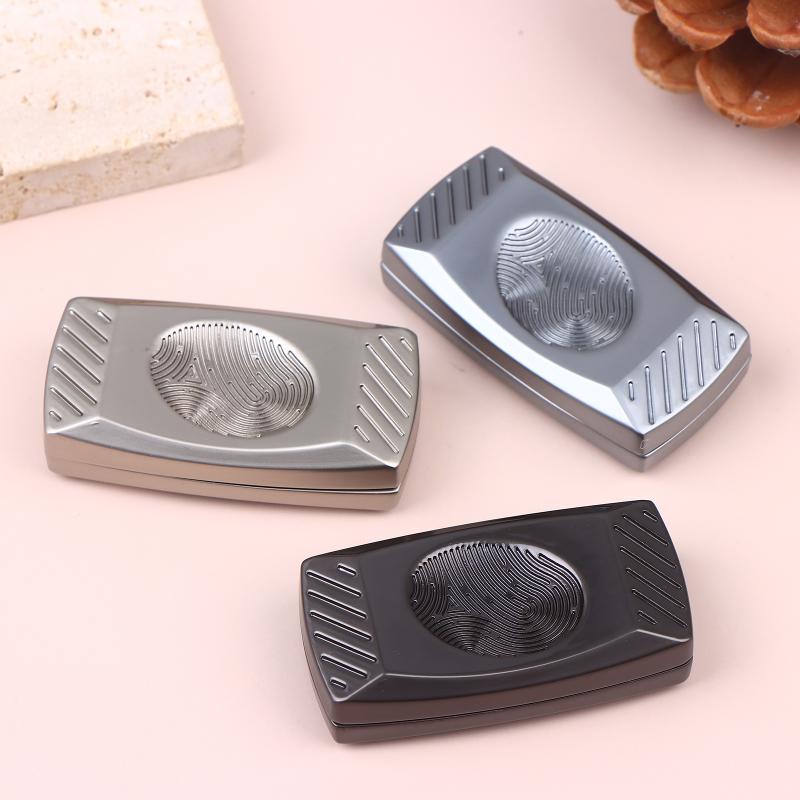 Fingerprint Magnetic Haptic Slider Edc Fidget Slider Metal Fidget Toys Adhd Tool Adult Anxiety Stress Relief Toys