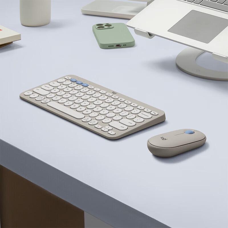 Logitech PEBBLE 2 COMBO Multi-Device Wireless Keyboard and Mouse Set