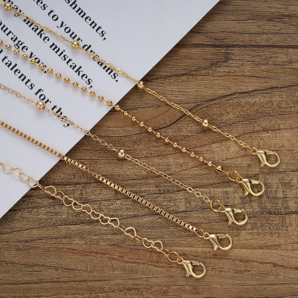 5pcs Elegant Alloy Bead Bracelet Set Retro Multi-layer Chain Simple Bracelet New Bracelet Set