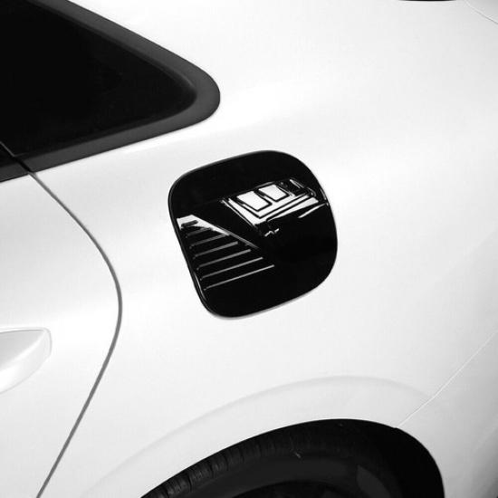 

For Kia K5 2025 Accessories Gloss Black Fuel Filler Tank Cap Oil Gas Cover Trim