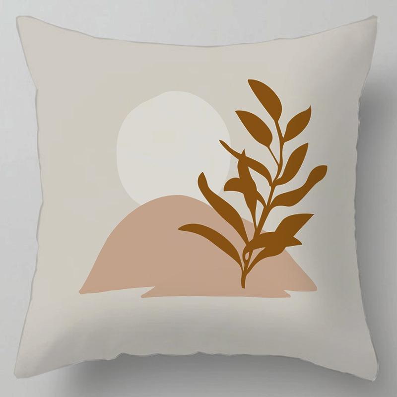 

Подушка для сна для дома, гостиной, дивана, квадратная подушка, простая абстрактная геометрическая наволочка для офиса 40x40cm