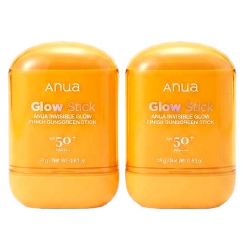 Anua Zero Cast Daily Glow Finish Sun Stick Double Set Volume: 18g*2EA