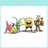 SpongeBob SquarePants Patrick Stella Calamardo Set di Giocattoli Figure in PVC per Bambini 8 pezzi/lotto