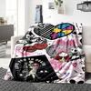 Spooky Romance Collage Blanket Soft Throw Blanket For Home Bedroom Bed Sofa Travel Office Solid Christmas Blanket