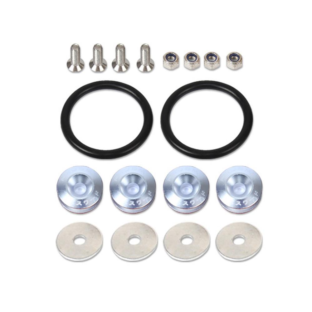 Cover Front Bumper Car Bumper Fasteners Surrounding Screw Quick Release Fasteners JDM Fasteners Kit
