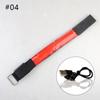 Night Running Armband LED Light Outdoor Sports USB Rechargeable Safety Belt Arm Leg Warning Wristband Cycling Bike Bicycle Light