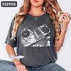 DJ Shirt D.J. Decks Comfort Colours T-shirt Grunge Aesthetic DJ Gifts Vintage Vinyl Lover Tee Technics Turntables 1210 Tshirt