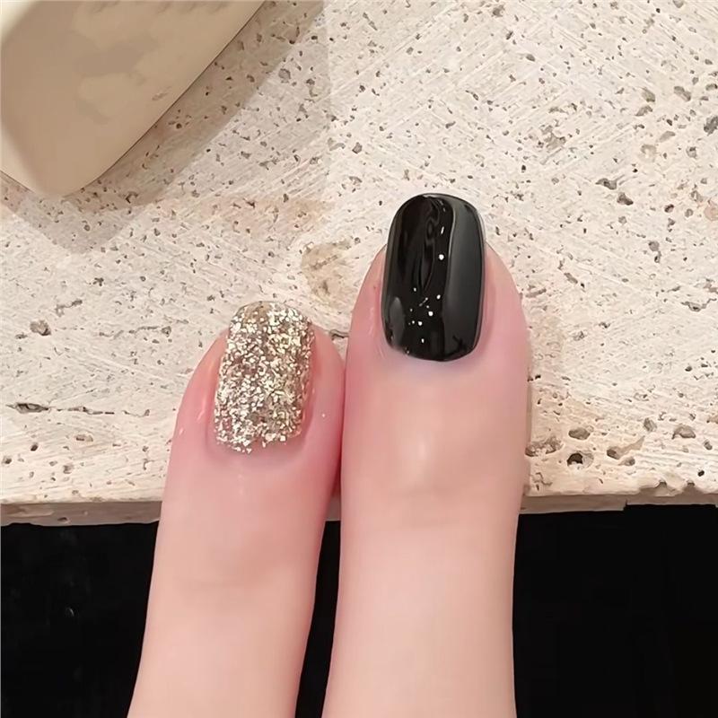 2026 New Year Red Super Sparkle Waterproof Nail Polish with Crushed Diamonds - Luxurious Whitening Formula