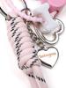 LOTS YOU lotsyou_LY Hearts Keyring Light pink