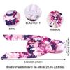 Atmungsaktive Sommer-Kopftuch-Hut Blumenmuster Turbanhut Mit Riemen Baseballkappe Tägliche Outfits