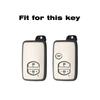 Soft TPU Car Remote Key Case Fob Cover Holder Keychain For S8 Aqua RAV4 Land Cruiser Camry Prado Corolla Prius Keyless JH8