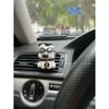 Car Air Conditioner Vent Fragrance Perfume Decoration Clip for Girls, New Car Gift, Cute Little Dog Aroma Diffuser Stone