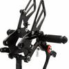 CNC Hinterrad-Fußrasten Fußrastenanlage Hinterrad-Fußrasten Pedal Für Suzuki SV650 SV650S SV 650 2015-2017 2018 2019 2020 2021 2022 2023 2024