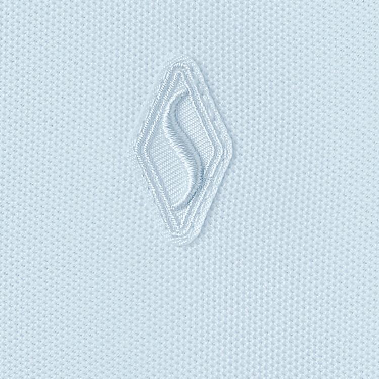 Skechers Diamond Series Comfortable Fashion Casual Versatile Short Sleeve Polo Shirt Women Tops Light-Blue L225W236-01CP