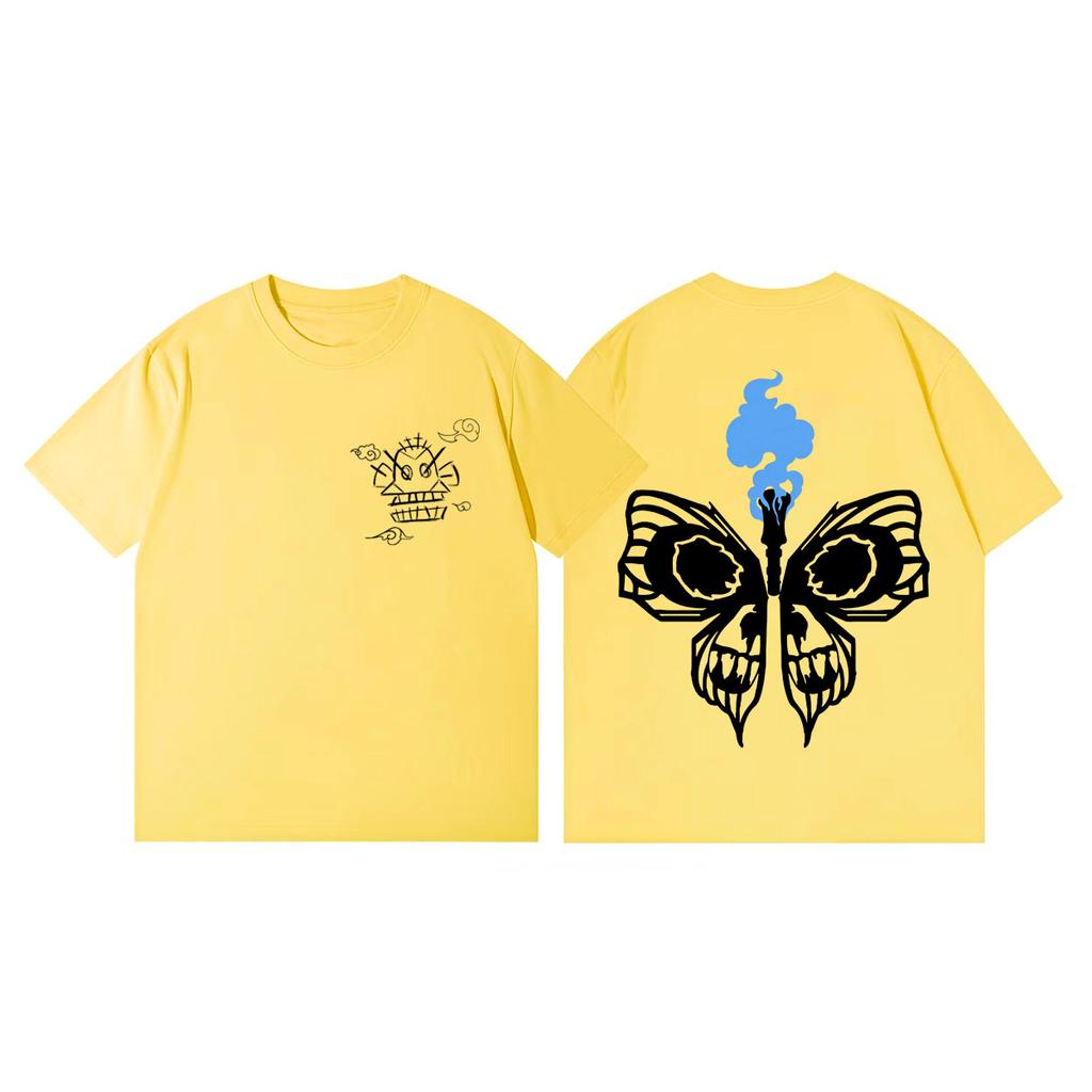 Heißes Spiel Arcane Jinx Merch T-Shirt Sommer High Street Mode Trend Kurzarm-T-Shirts Herren Damen Lässig Locker Baumwoll-T-Shirts