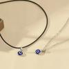 Turkey Evil Eye Pendant Necklaces for Women Girls Friends Blue Turkish Demon Eyes Chokers Gold Color Chain Necklace Jewelry