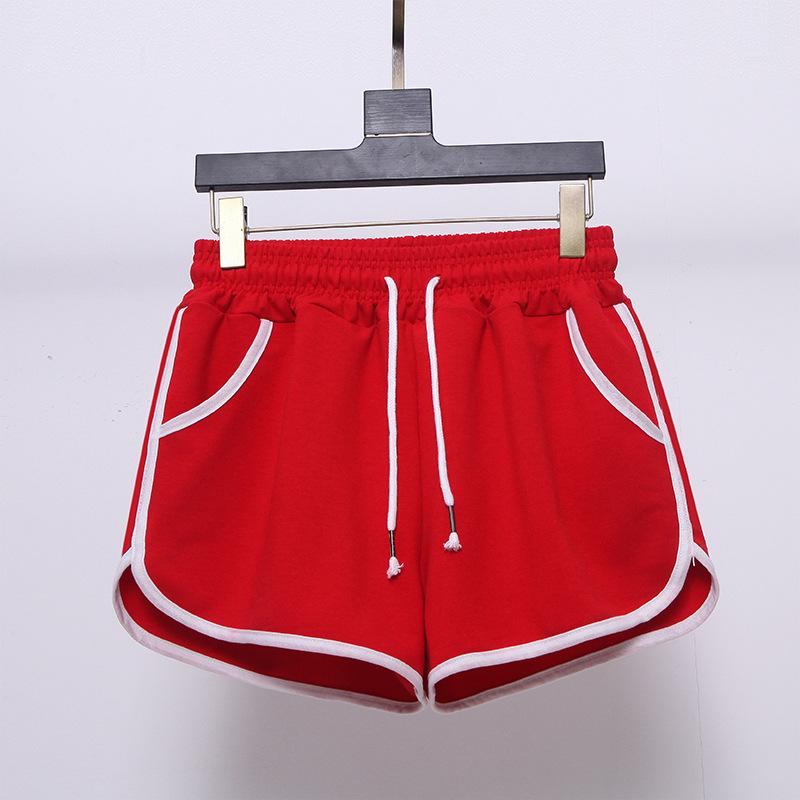 Women's Summer 2025 Casual Loose Fit Wide-Leg Running Shorts with Elastic Waist