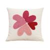 BUYNOW 1PC Velvet Heart Valentine's Day Pillow Case Cute Pink Bohemian Living Room Sofa Cushion Cover Home Bedroom Decor Cojines