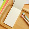 Multifunction cowhide paper memo pad vintage soft copybook can tear this schedule todo notebooks grid plan the Kraft book