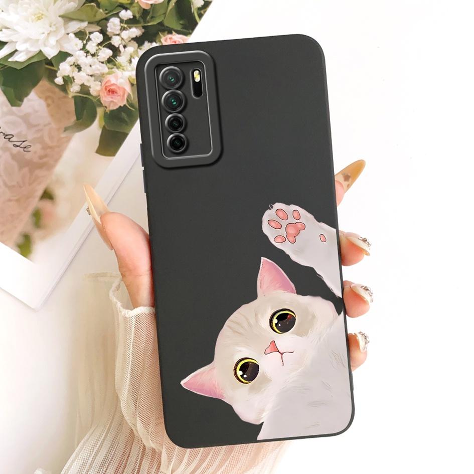 For Huawei Nova 7 SE Case P40 Lite 5G CDY-NX9B CDY-AN20 Lovely Rabbit Cartoon Soft Silicone Protective Cover For Honor 30S Funda