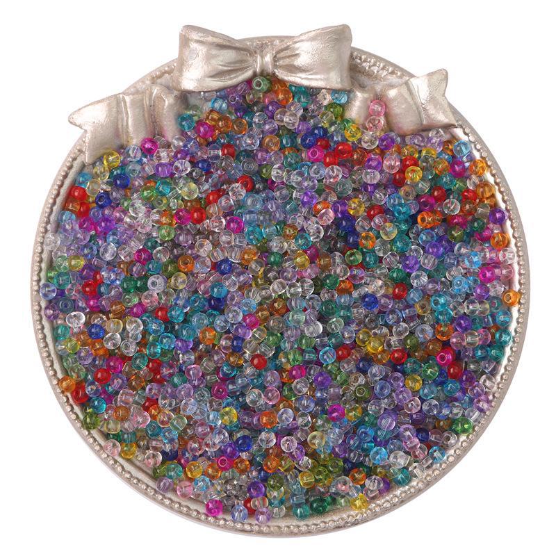 

Материал для браслета из бисера своими руками: 2/3/4 мм суперпрозрачные стеклянные рисовые бусины для сережек и аксессуаров 3mm, Hole 0.8mm, 10g/pack, ~220 beads