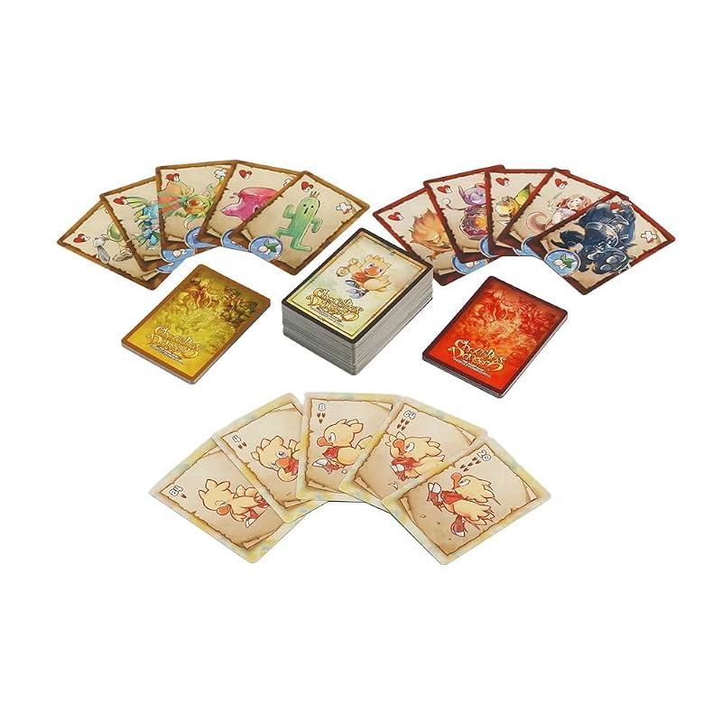 Square Enix Chocobo's Mystery Dungeon Board Game (1-4 Players, Ages 13 and Up)