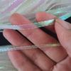 5MM Wide Colorful Shimmering Ribbon for Fly Tying, 100m Bundle - Perfect for Artificial Shrimp Lures