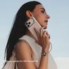 Juese Cold Porcelain Camera Button Leather Phone Case for iPhone 17 Series