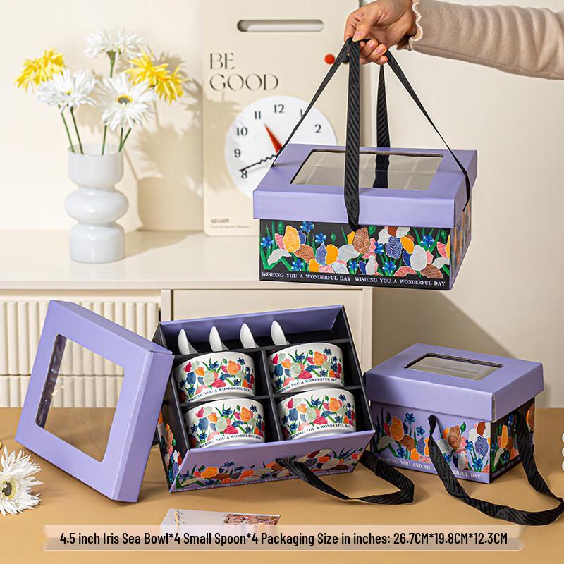 Heyuxi Iris Ceramic Dinnerware Set