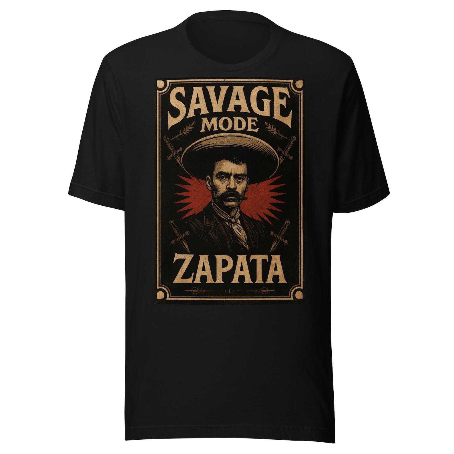 Savage Mode General Emiliano Zapata Unisex t-shirt L