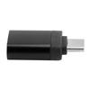USB3.0 Female to TypeC Adapter Converter Charging Data OTG Stretch Hd Without Chain(Silver )
