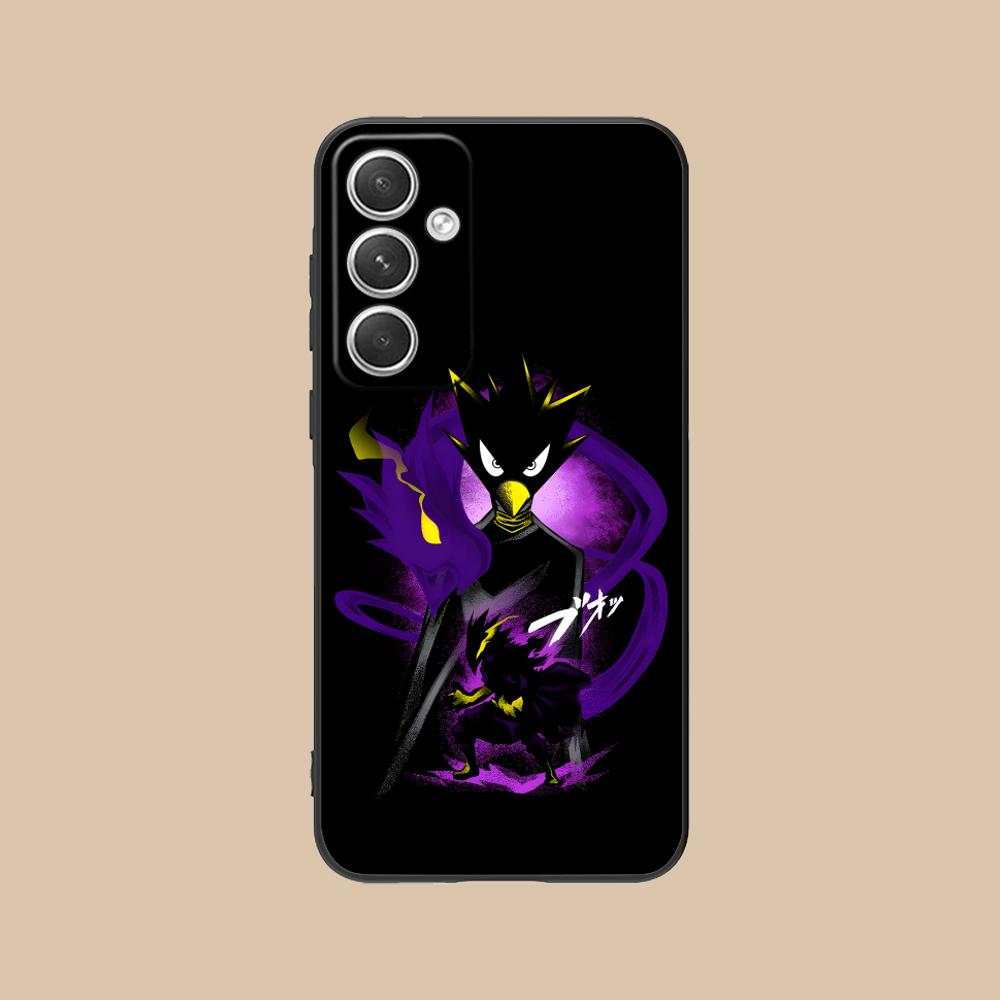 MHA Tokoyami Mobile Phone Case for Samsung Galaxy S26 S25 S24 S23 S22 S21 S20 Note20 Plus FE Ultra Colorful Cover Luxury Pretty