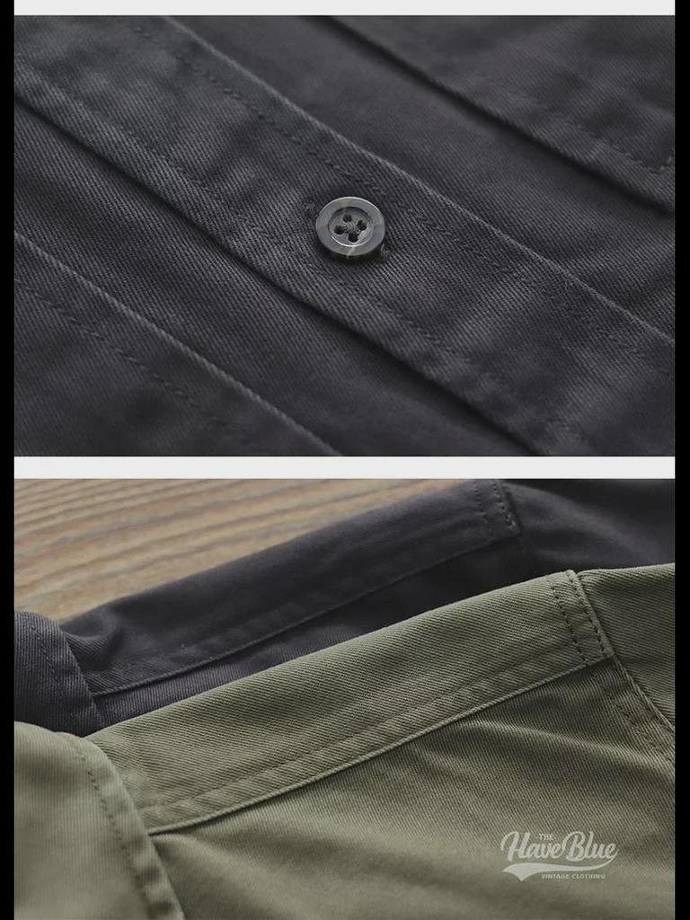 Herren Langarm Koreanischer Stil Freizeit Hemd - Trendige Hongkong & Japanische Mode für den Herbst