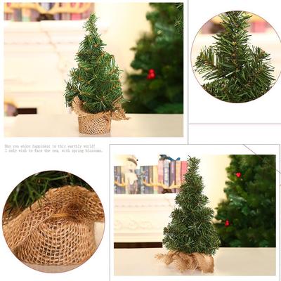 Year Gift Party Supplies Home Decor Mini Xmas Tree Christmas Decor Artificial Plants Table Ornament
