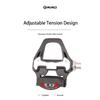 RIRO automatic road bike pedals Self-Locking nylon pedals with Cleat For Shimano SPD System black ultralight road bike pedals