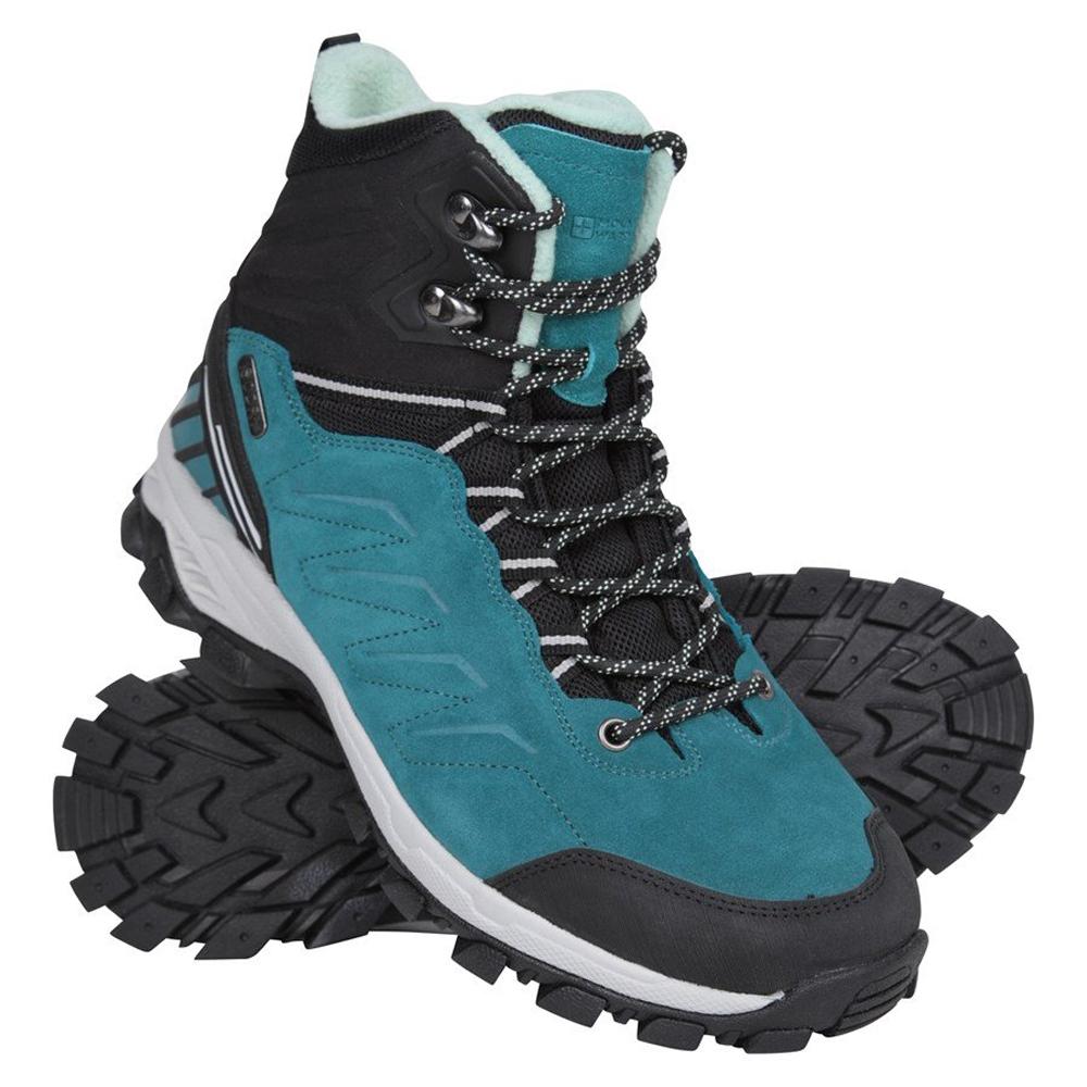Mountain Warehouse Womens/Ladies Leather Waterproof Thermal Hiking Boots
