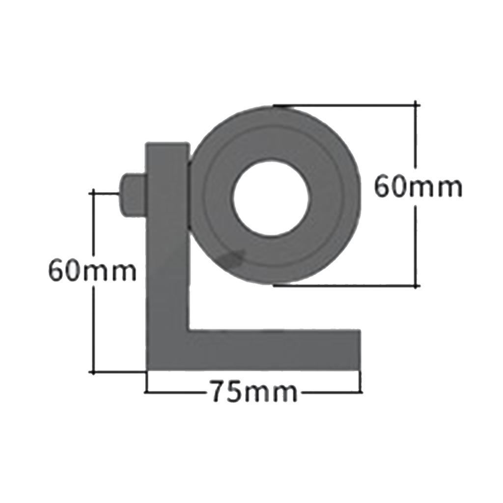 L Bar Copper-Coated Mini Prism Total Station Prism Right Angle Prism Optical