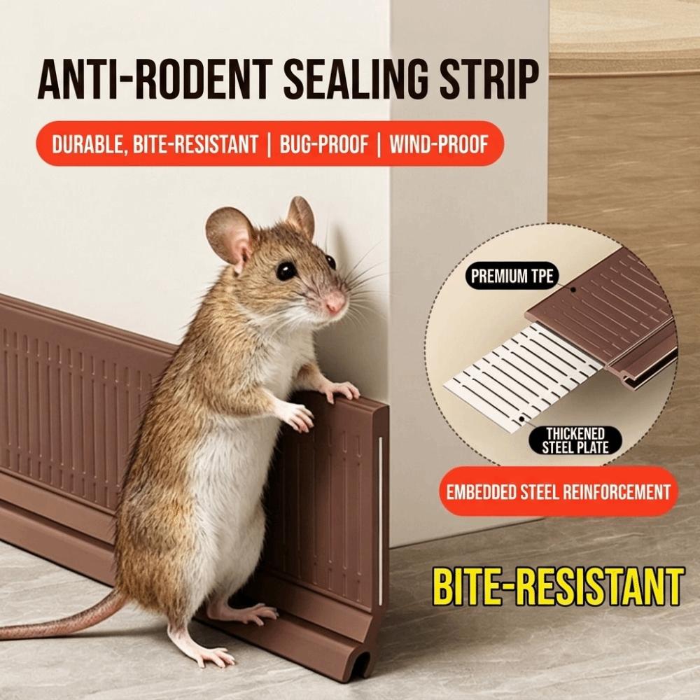 Sound Insulation Door Bottom Seal Strip Flexible Door Draft Blocker Door Sweep Indoor