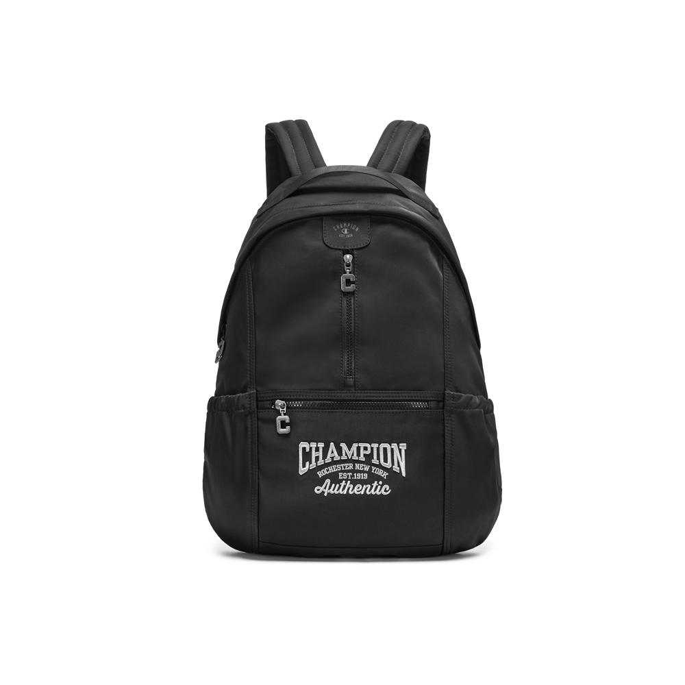 Champion Lighten Zips Backpack SS26 Unisex Backpack Black Aurora-Red Dark-Denim U6AACPU01