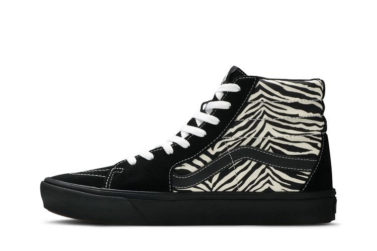Men's Sneakers Vans Sk8-Hi ComfyCush 'Mixed Media - Black Checker'