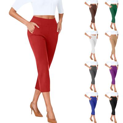 Pantaloni Corti da Donna Con Tasche Leggeri Casual Larghi